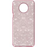 AVIZAR Ovitek z blešcicami za Xiaomi Redmi Note 9T 5G, soft gel silikon - roza, (20719254) | Shoptok.si