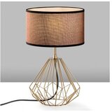 Opviq Stona lampa Diamond-S-713, 25x25x43 cm, IP20, Smeđe-zlatna boja | Eponuda.ba