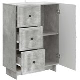  Kreveta Betonska siva 66 x 34,5 x 90 cm Konstruirano drvo | Eponuda.com