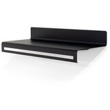 Spinder Design Črn kovinski stenski obešalnik s polico Sway – | Shoptok.si