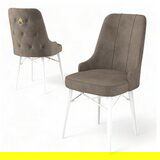 Hanah home set 6 stolica pare cappuccino white | ePonuda.com
