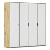 Boxxx OMARA S KLASIČNIMI VRATI, bela, hrast artisan Cene