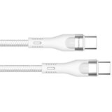 COLORWAY Kabel Type-C na Type-C (pleteni najlon) PD 240W 5.0A 1m bijeli | shoptok.hr