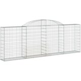  Lučne gabionske košare 25kom 300x30x100/120cm pocinčano željezo | shoptok.hr