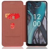INORCO Za Nokio C22 PU usnjena torbica za telefon proti padcem, stojalo s teksturo ogljikovih vlaken in režo za kartice, (22035497) | Shoptok.si