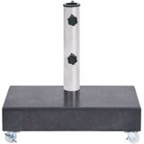  Postolje za suncobran crno 45 x 25 x 8 cm granitno | shoptok.hr