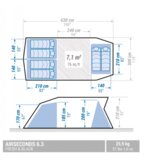 Olimp Sport Šator na naduvavanje Air Seconds za 6 osoba | ePonuda.com