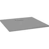 vidaXL Kad za tuš SMC siva 90x80 cm | Shoptok.si