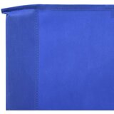  Vjetrobran s 3 panela od tkanine 400 x 80 cm azurno plavi | shoptok.hr