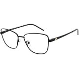 Emporio Armani Ženski okvir za dioptrijske naočare 0EA1172 3001, Mačkaste, Crni Cene