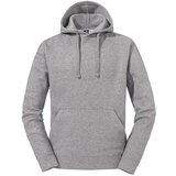 RUSSELL Grey melange men's hoodie Authentic Cene