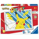 Pokemon Set za slikanje CreArt Pikachu, 18 x 24 cm | shoptok.hr
