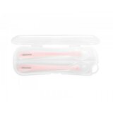 Kikka Boo silikonske kašičice u kutiji 2 kom pink KKB40063 Cene