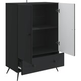  Kreveta Crna 66 x 34,5 x 95 cm Konstruirano drvo | shoptok.hr