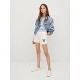 MANGO TEEN Hlače 'COLLEGE' mornarska / bela | Shoptok.si