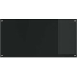  Kuhinjski zid Crna 120 x 60 cm Staklo otporno na udarce | shoptok.hr