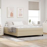 vidaXL Postelja na vzmeti z Blazino Svetlo Zeleno Sivo Super Kraljeva Žametna Tkanina | Shoptok.si