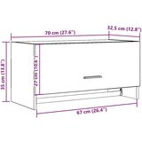  Ormar staro drvo 70x32 5x35 cm konstruirano drvo | shoptok.hr