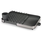Joseph Joseph Sivi prilagodljiv ocjeđivač za posuđe od nehrđajućeg čelika 35x39 cm Duo – | shoptok.hr