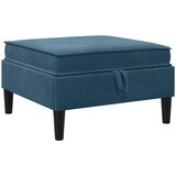  Set namještaja za dnevni boravak s jastukom 6 pcs Plava Baršun | shoptok.hr