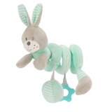 Plišana spirala zeko grey&mint | shoptok.hr