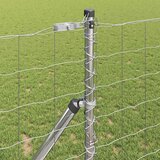 Euro Ograđivanje Ukop 25 x 1 m Pocinčani čelik Srebrna Mreža | shoptok.hr