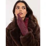 Wool Fashion Italia Gloves-AT-RK-239804.86-burgundy