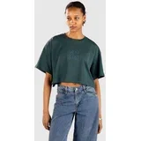 Ellipse Relax Crop T-shirt mystic moss