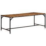  Blagovaonski stol 200x100x75 cm masivnog grubog drva manga | shoptok.hr