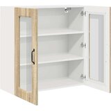 vidaXL Stenska kuhinjska omarica s polico Sonoma hrast 80 x 31 x 80 cm | Shoptok.si