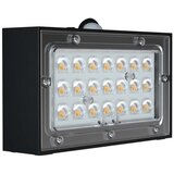  LED solarno zidno svetlo sa senzorom LED/3W/3,7V 3000K/4000K IP65 crno | Eponuda.com