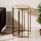 Premier Housewares Okrogle stranske mizice v kompletu 2 ks ø 38 cm Halle – | Shoptok.si