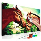  Slika za samostalno slikanje - Two Horses 60x40 | shoptok.hr