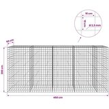  Gabion s žicom debljine 3 5 mm i mrežom 10x10 cm 450x50x200 cm - 50 cm 200 cm 450 cm | shoptok.hr