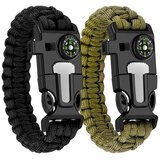  Paracord zapestnica s kompasom | Shoptok.si