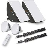 Walimex pro LED 60W Softbox 40x60cm Bi color Kit 2 Cijene