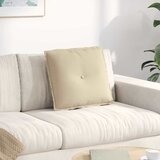  Jastuk za leđa Krema 50 x 45 cm Mikrofiber tkanina | shoptok.hr