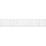  Gabion s žicom debljine 5 mm i mrežom 10x10 cm 350x20x50 cm | shoptok.hr
