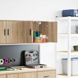 vidaXL Garažni zidni ormarić Sonoma hrast konstruirano drvo | shoptok.hr