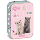 Ars Una Ljubke živali - Čajanka, dvoetažna peresnica z motivom mačk | Shoptok.si