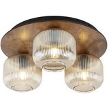  Plafonsko svetlo SALVIA 3xE14/10W/230V prečnik 40 cm braon/dimljeno braon | Eponuda.com