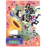 Santoro Swing - Čestitka 3D - Swing, Music Cene