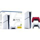 Playstation Igralna konzola 5 Slim, 1TB + dodaten kontroler (volcanic rdeč) | Shoptok.si
