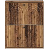  Ormar za cipele na zidu ALKMAAR 71 x 17 x 86 cm Staro drvo - Staro drvo | shoptok.hr