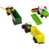  Set of Agricultural Machinery Tractors with Trailers and Harvester | shoptok.hr