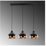 Opviq Yildo 6877 Viseća svjetiljka, E27, 3x40W, IP20, Crna | Eponuda.ba
