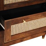  Set komoda 2 pcs Smeđa 60 x 33,5 x 75 cm Čvrsto drvo manga | shoptok.hr