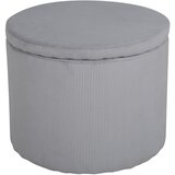 Venture Home puf s prostorom za pohranu Dunken ⌀51 × 43 cm, siva | shoptok.hr