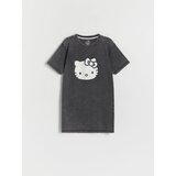 Reserved spalna srajca hello kitty - siva cene