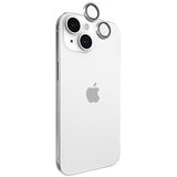 CASE-MATE ZaÅ¡Äitno steklo za kamero za iPhone 15/15 Plus z aluminijastim obroÄem Twinkle, Srebrna, (21320535) Cene
